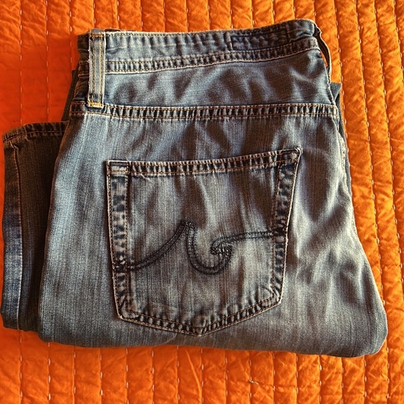 Adriano Goldschmied ‘ the Hero’ men’s relaxed zip fly boot cut ljeans 36x32 - Picture 1 of 6